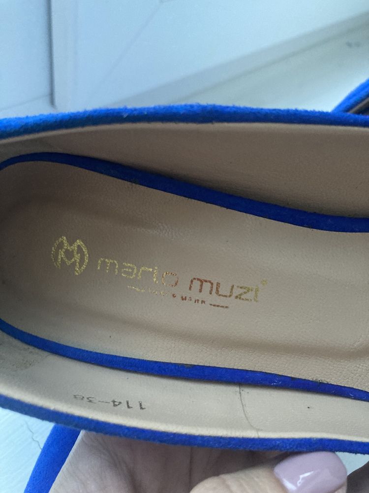 Замшеві туфлі mario muzi