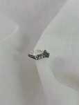 Nowy metalowy pierścionek w stylu boho tiara diadem 17mm