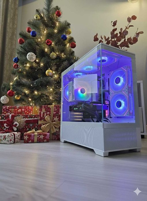 Комп'ютер для ігор, білий, Intel i5, RAM 32GB, GTX1060 6Gb