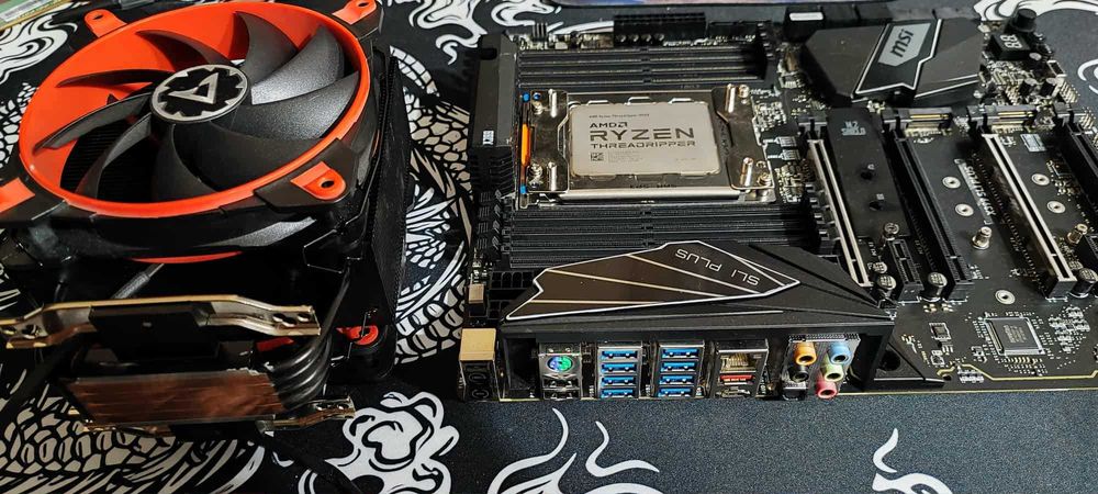 Zestaw: AMD Threadripper 1950X + MSI X399 SLI Plus