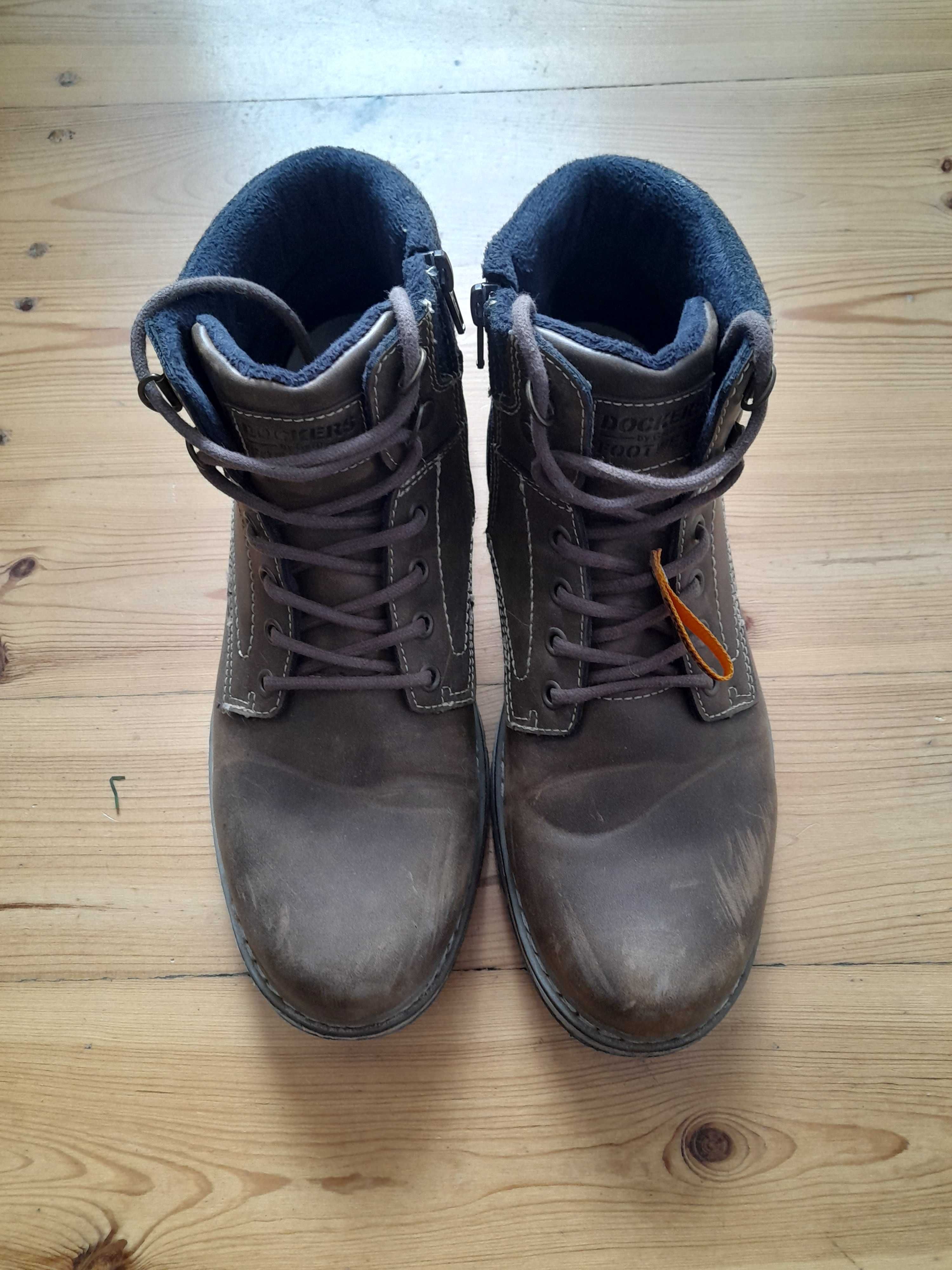 Męskie buty zimowe Dockers rozmiar 41, na zimę, trzewiki, zimowce