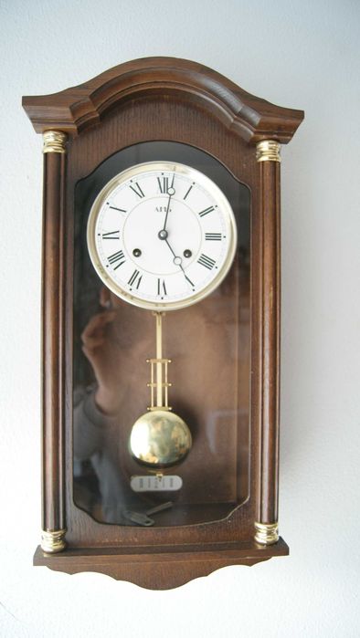 307 Zegar wiszący mechaniczny AMS