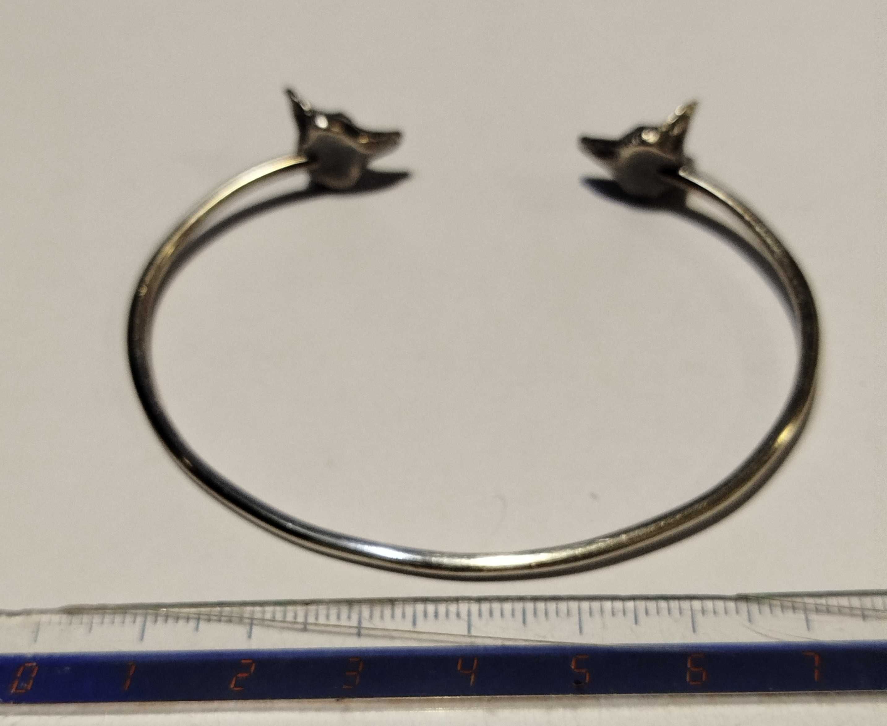 Antiga e belíssima Pulseira/Bracelete em Prata