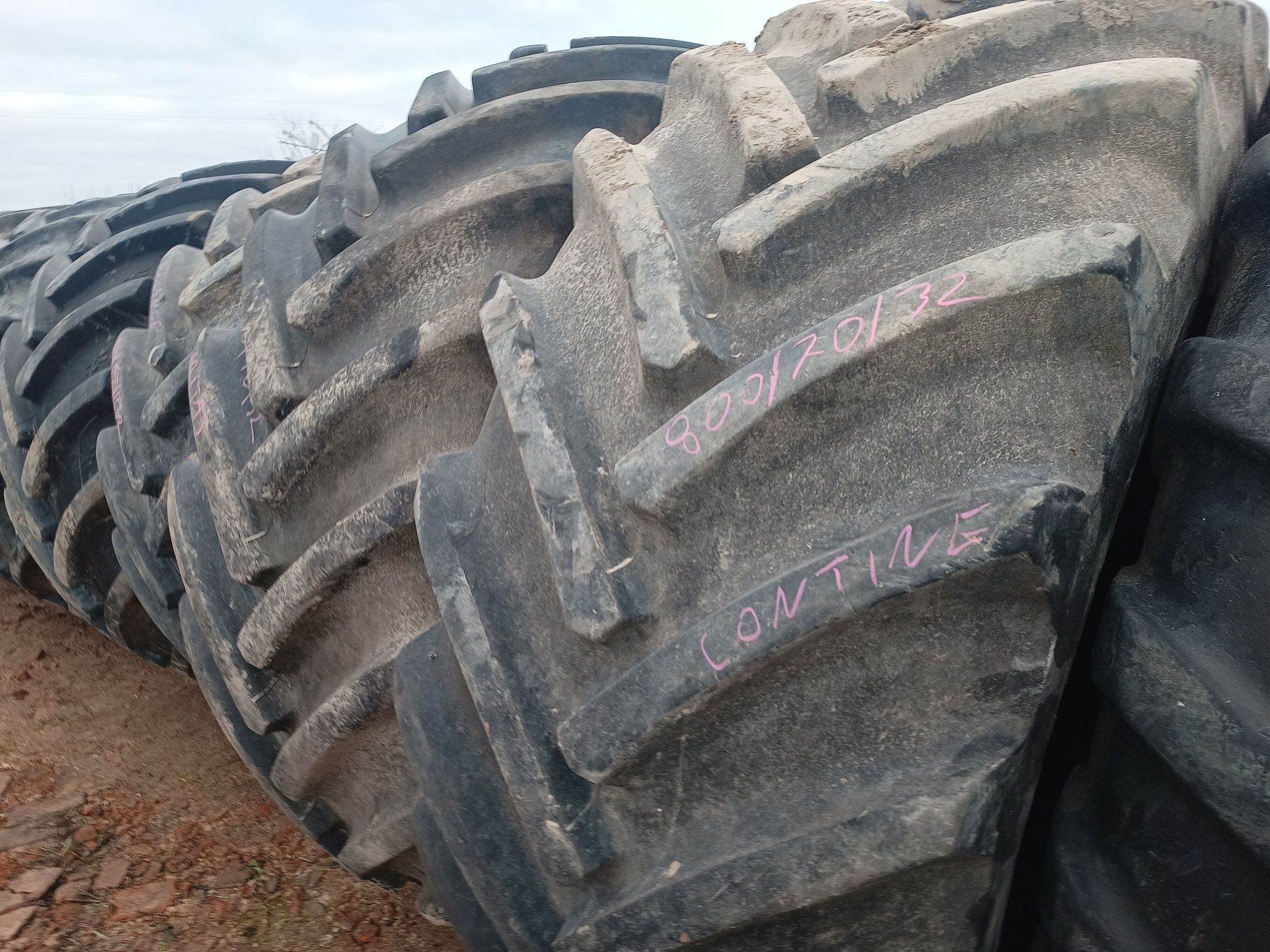 Opony rolnicze 800/70r32 Continental Mitas kombajn Claas Fendt John De