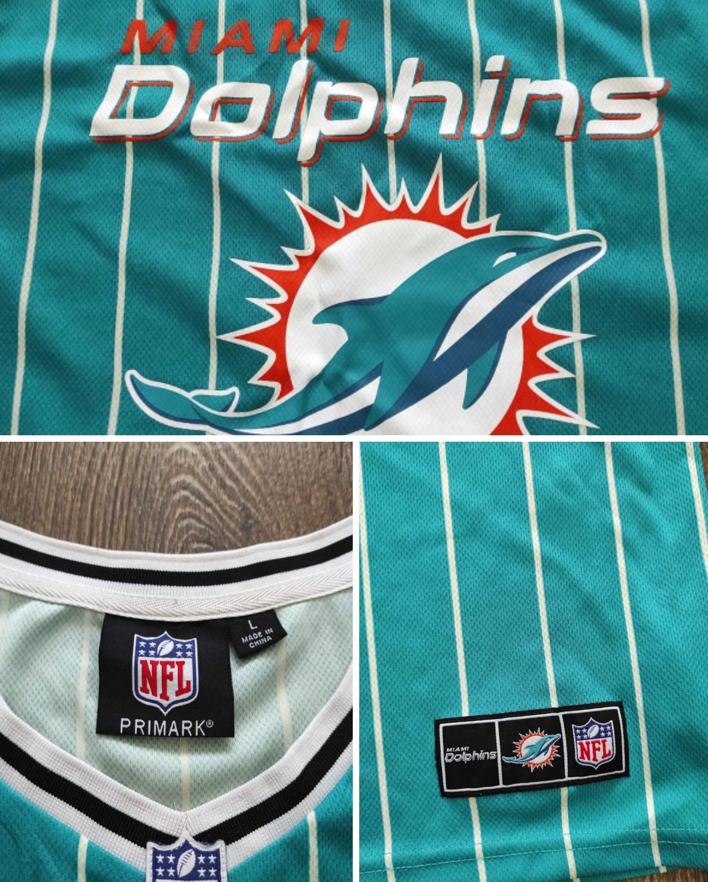 L NFL Miami Dolphins чоловіча майка
