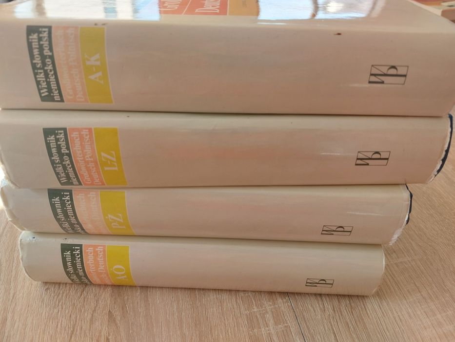 Wielki słownik Polsko niemiecki, niemiecki polski, cena za calosc