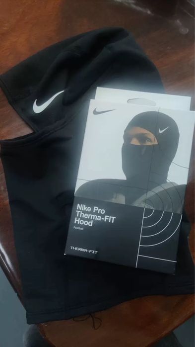 Баф Nike Pro Hyperwarm Hood Black