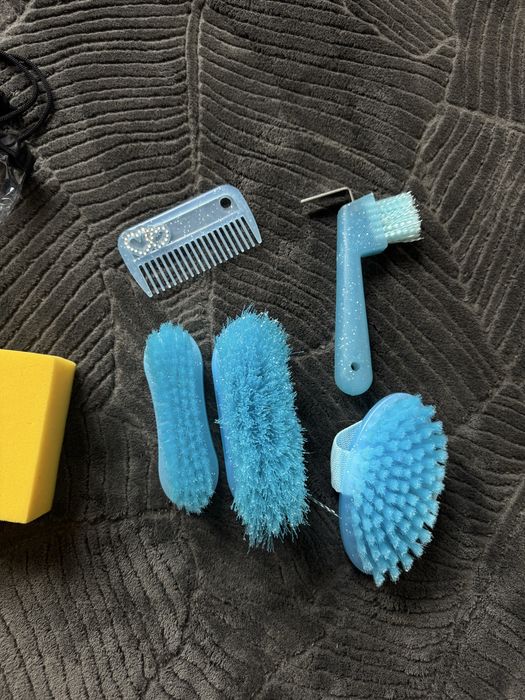 Zestaw szczotek York błękitne