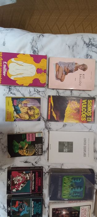 Conjunto Livros Antigos variados