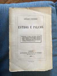 Livro “Estros e Palcos” de Luciano Cordeiro (1874)