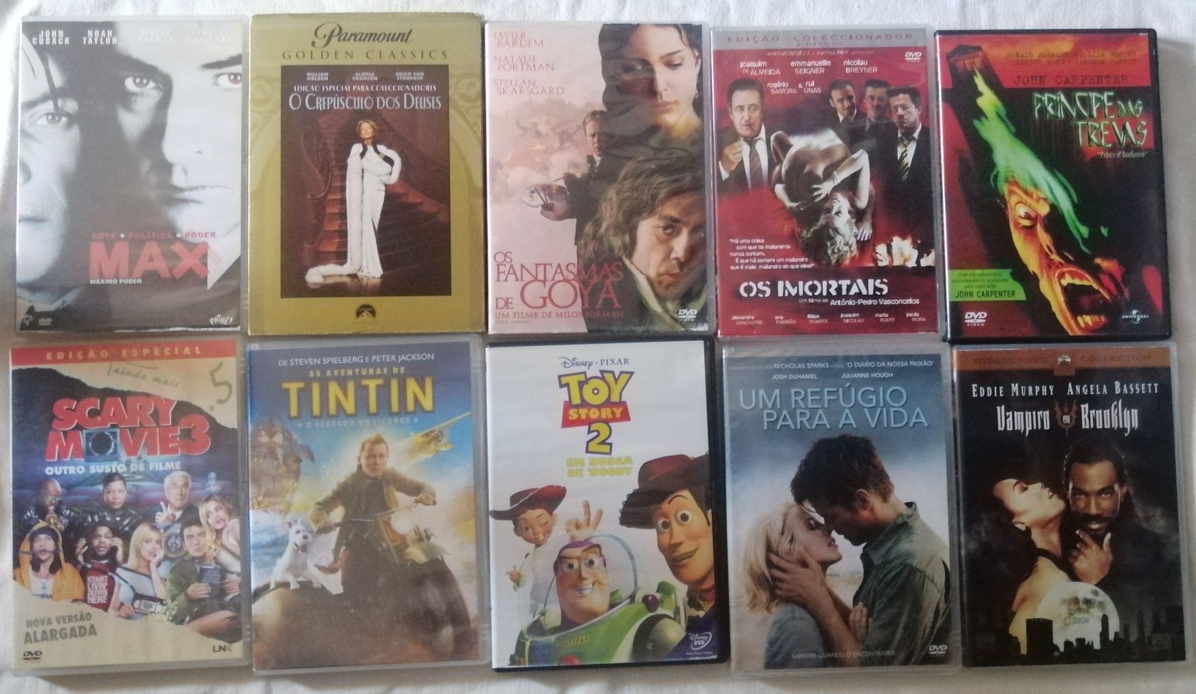 PROMOCAO até 10 agosto 2025 - filmes DVDS 7 euros cada