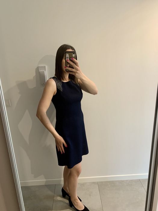 BB studio sukienka z kieszeniami elegancka 40
