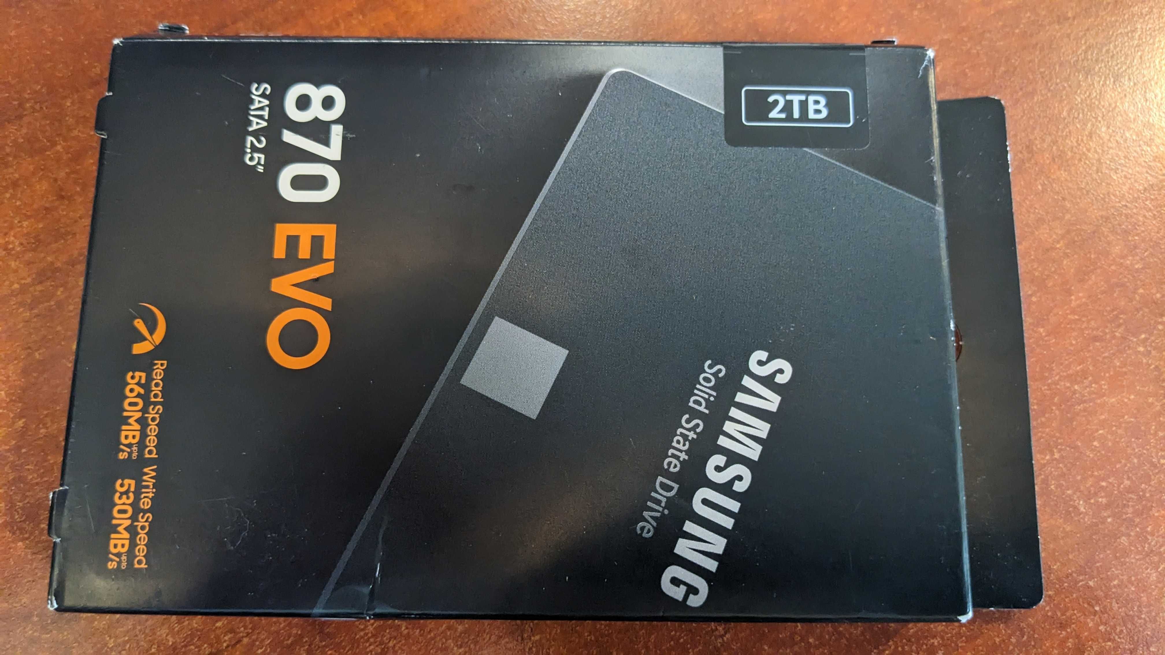 SSD Samsung 1Tb 850 pro та 2Tb 870 EVO