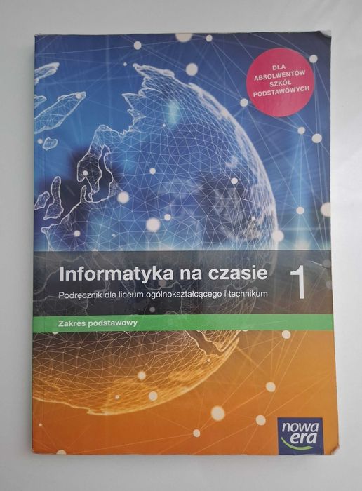 Informatyka na czasie 1 - podręcznik