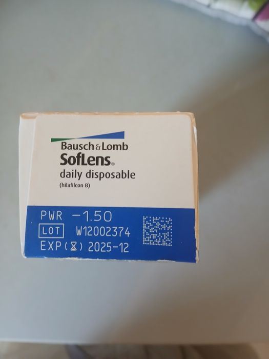 Soczewki kontaktowe Bausch ‐1.50