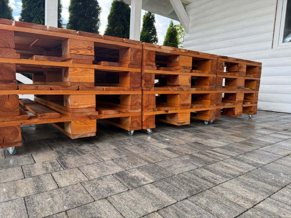 Stół/ stoliki ogrodowe z solidnych palet