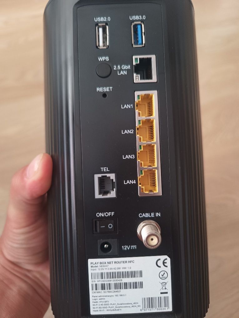 Router wifi Play