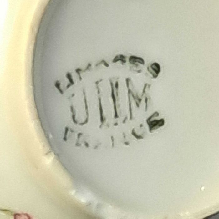 Limoges filiżanka i spodek przedwojenna porcelana Art Deco