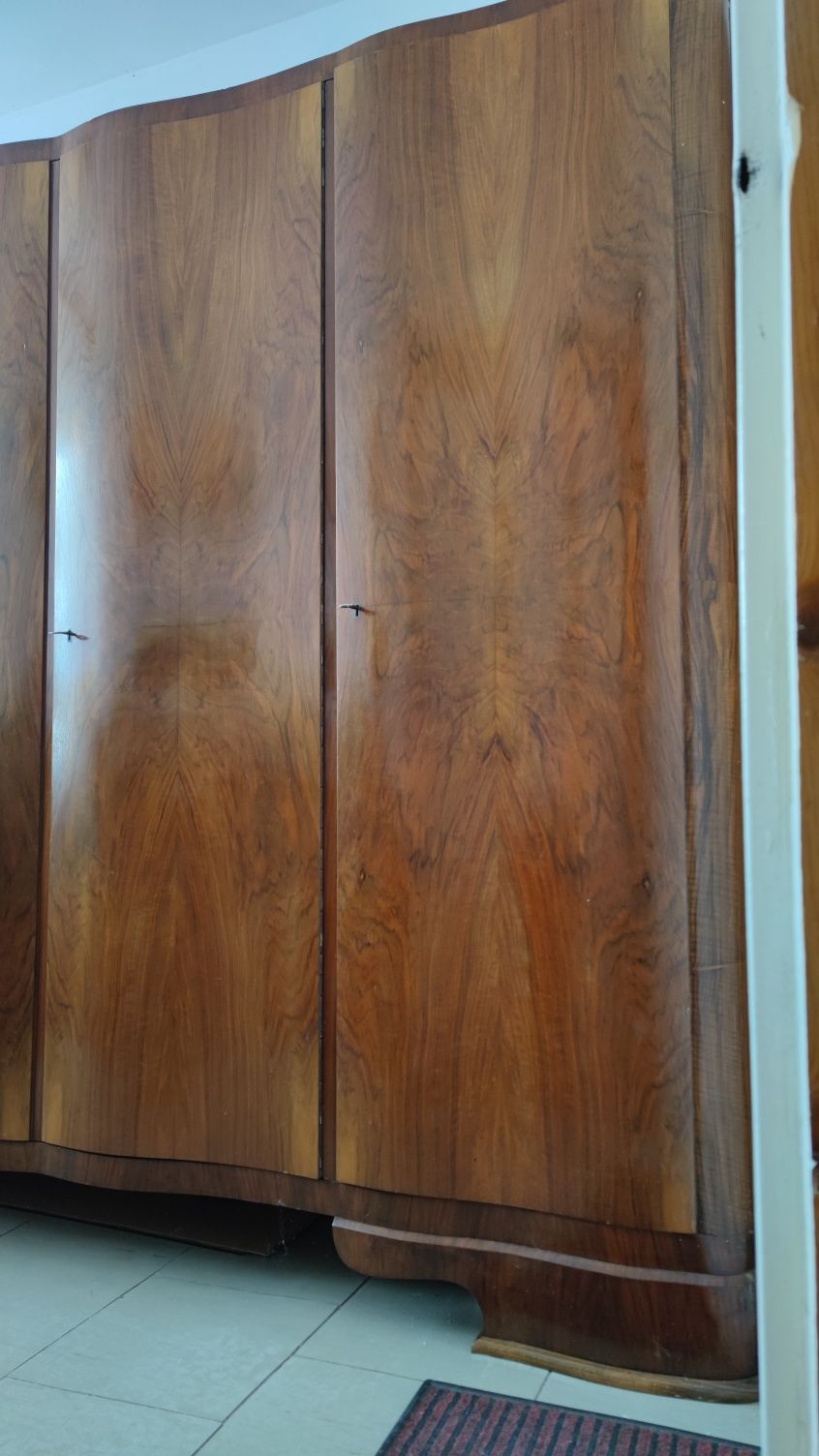 Szafa z lat 50tych stół i pufki