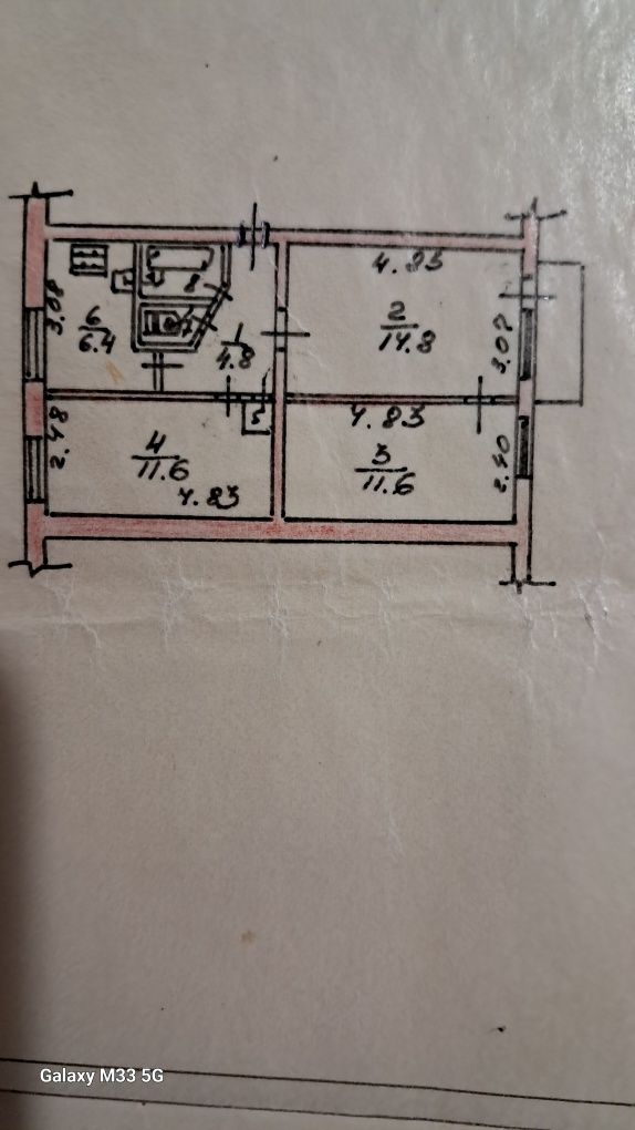 Продам 3 х кім квартиру