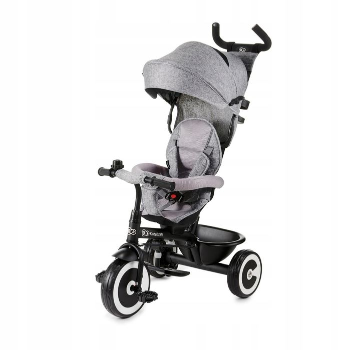 Rowerek trójkołowy Kinderkraft Aston Grey