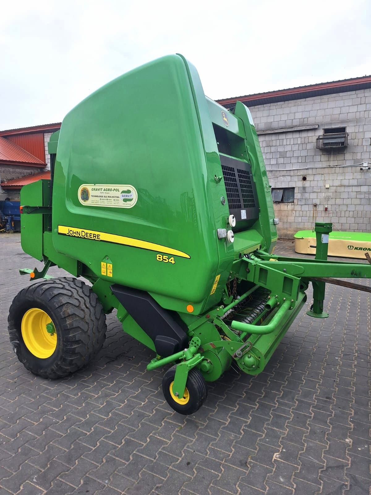 Prasa pasowa John Deere 854 MaxiCut Rotor Noże stan bdb Oryginał
