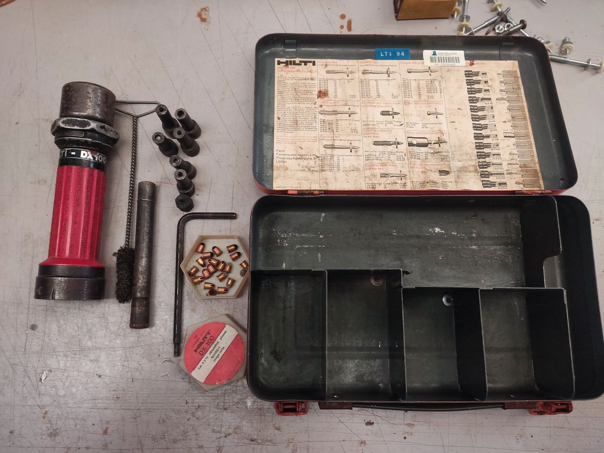 Hilti dx 100 a fulminante