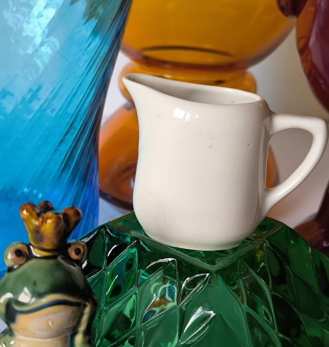 Mlecznik Ćmielów piękna stara porcelana