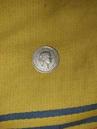 Moeda 10 francos Suíça 1969