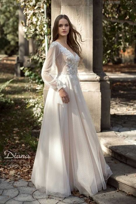 Suknia ślubna Boho Diana LA PERLA (Najna)