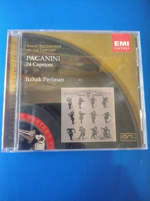 CD Paganini, 24 Caprices, Itzhak Perlman - EMI Great Records of the C.