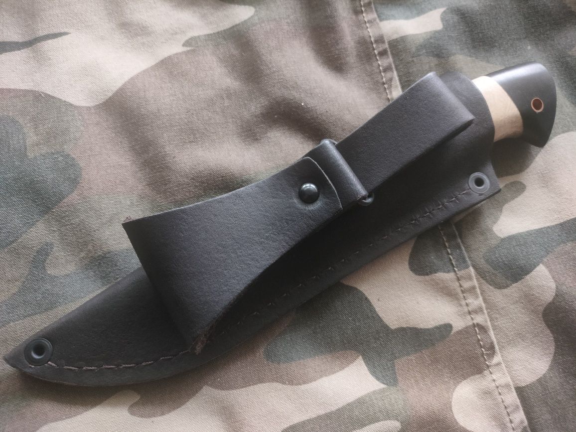 Nóż myśliwski turystyczny Semina Knife stal X12 MF 60-62 HRC brzoza