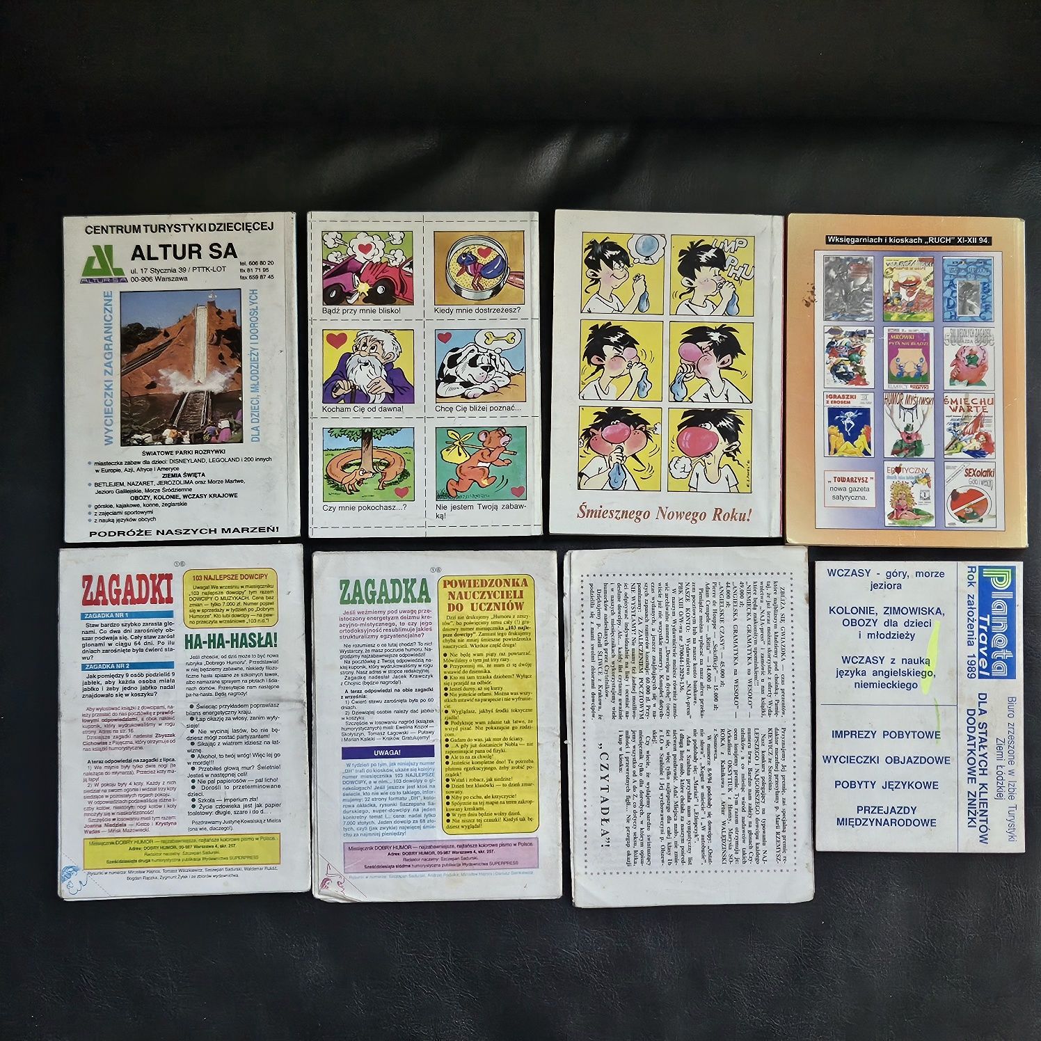 Dowcipy książeczki z lat '90