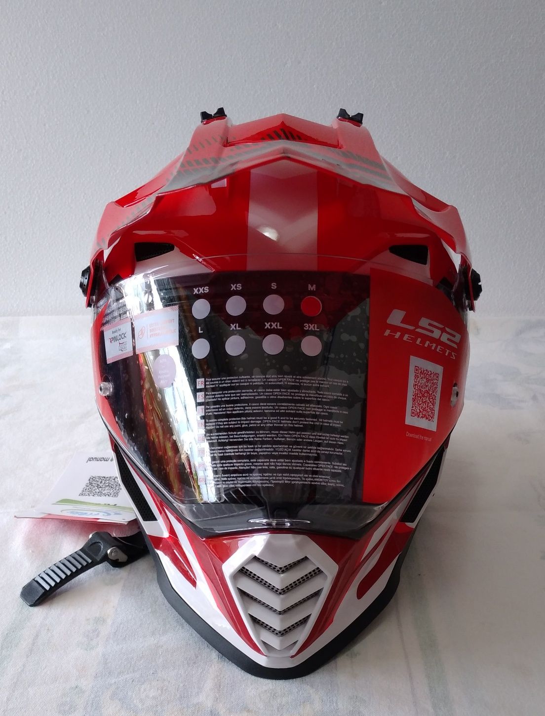 Capacete LS2 MX436 Pioneer Evo NOVO