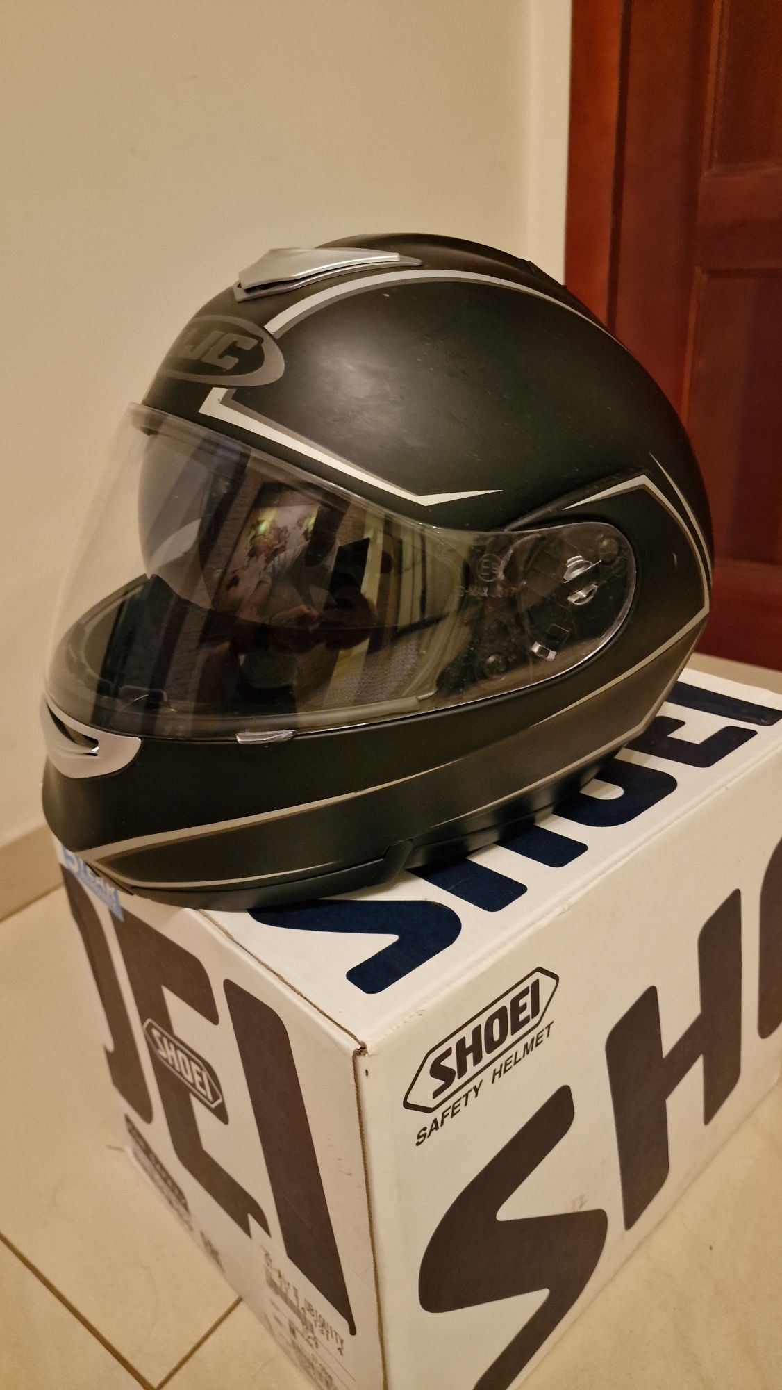 Kask szczękowy HJC na motor