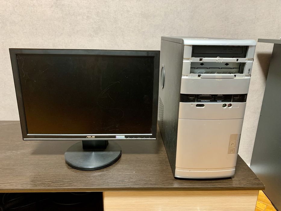 ПК Компьютер с монитором Asus vw202s