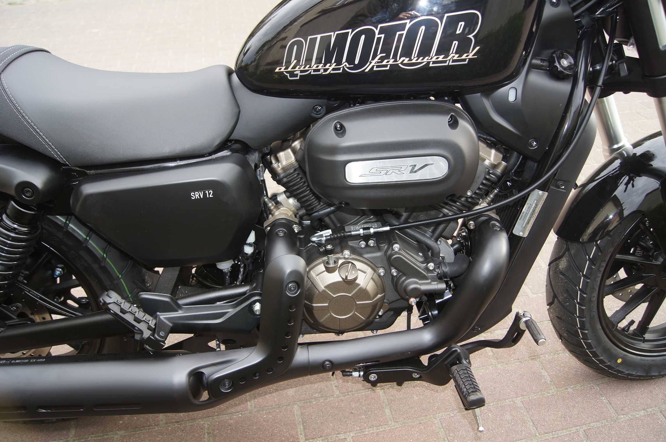QJ motor SRV 12 V-twin na prawko B  125 cc Reda Słupsk Puck + gratisy
