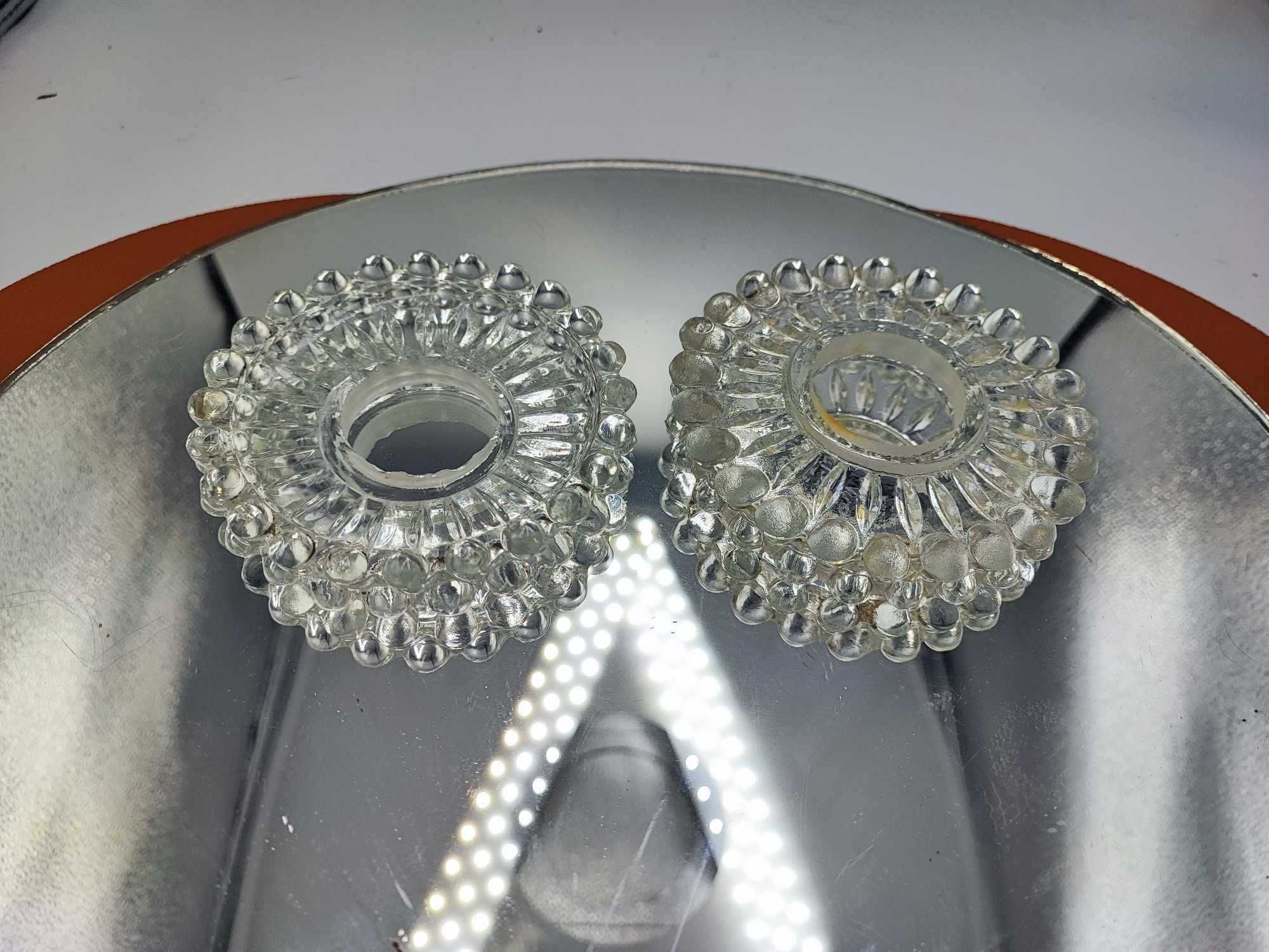 Stary szklany środek do żyrandol,lampka do włoskich lamp,cena za 1