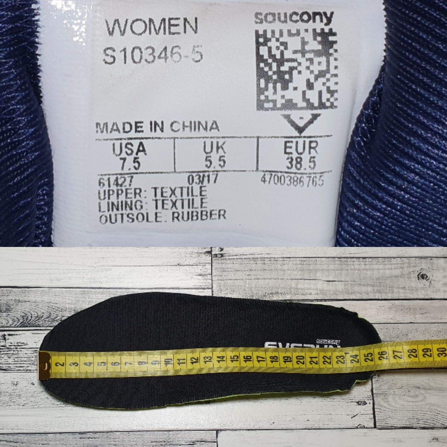 38.5р. Кроссовки Saucony Triumph Iso 3