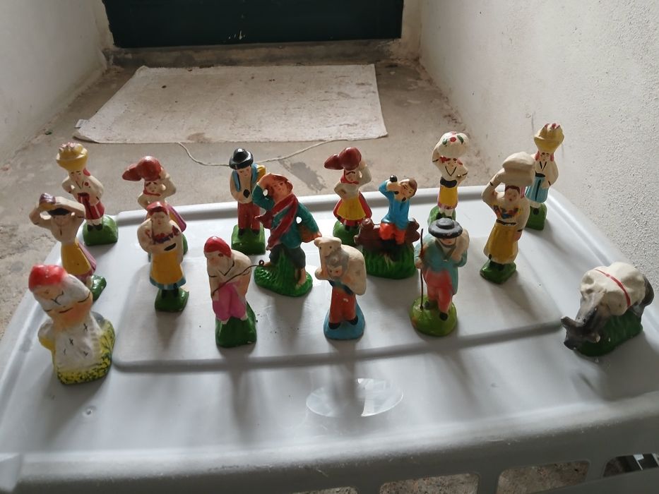 Pastores de presepio antigos