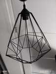 Lampa wisząca czarna loftowa castorama