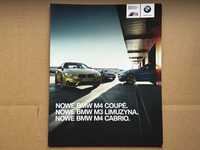 2014 / BMW M3 Limuzyna F80 Coupé F82 Cabrio F83 / PL/ prospekt katalog
