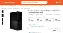 Disco Externo Western Digital 6TB My Book USB 3.0 Black