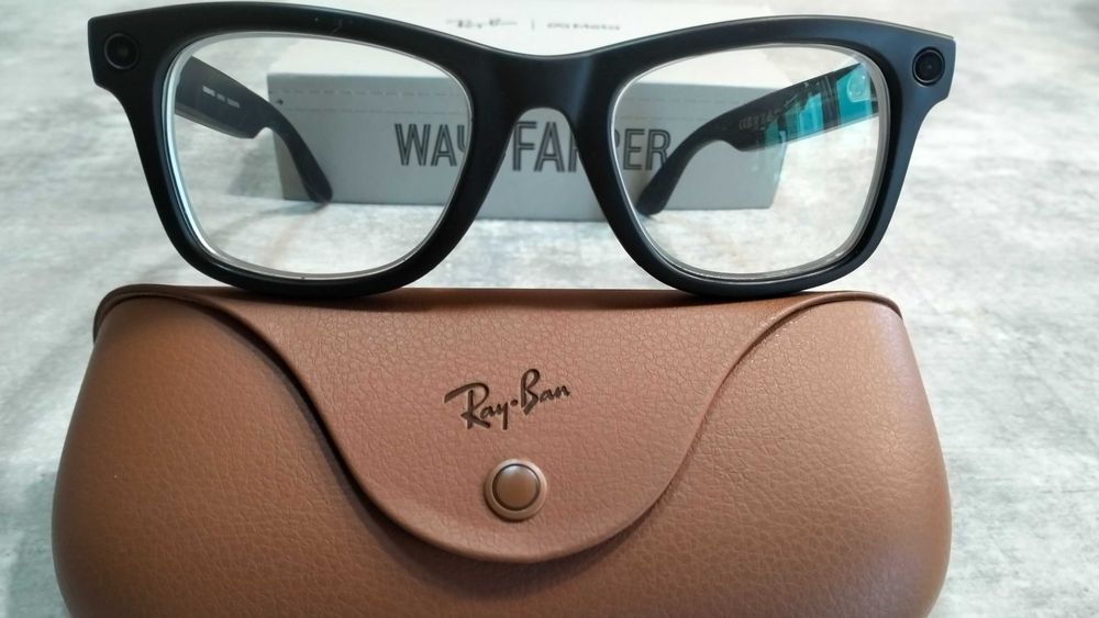 Смарт-окуляри Ray-Ban Meta Wayfarer Green Transitions з діопріями -3.0