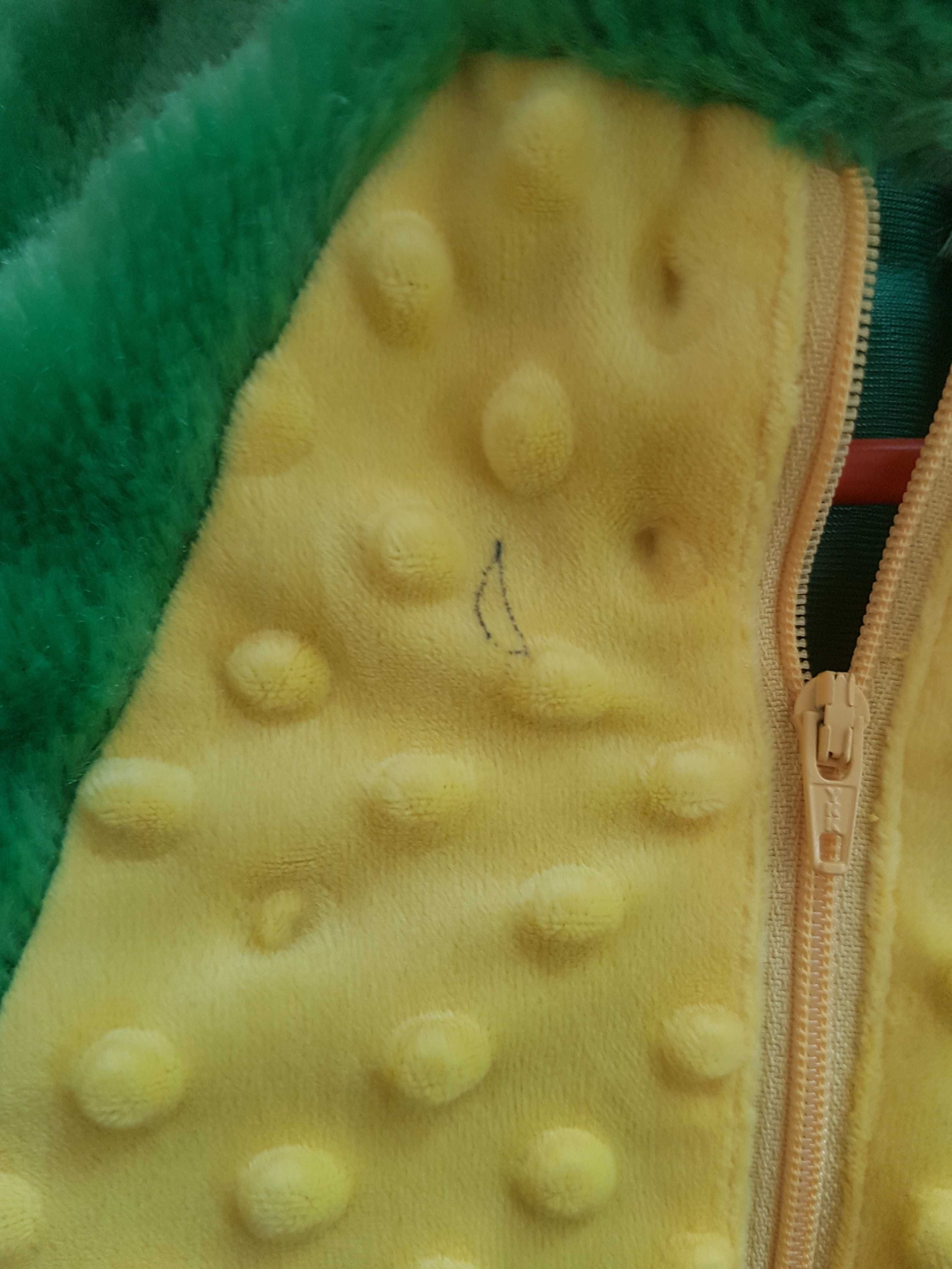 Strój przebranie smok dinozaur 74 cm B048