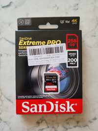 Карта памяти SDXC SanDisk Extreme Pro 128GB 256GB C10 UHS-I V30 U3