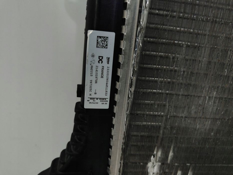 renault megane e-tech chłodnica 214102979r