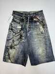 Acne Studios 1981 Splatter Keychain baggy shorts M L шорти erd vetem