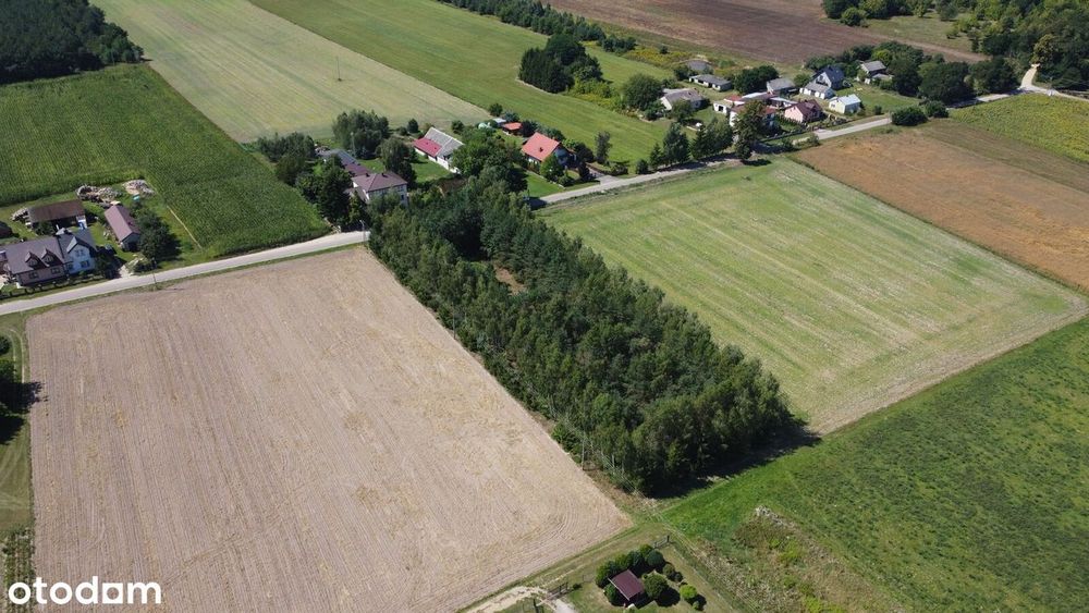 Działka budowlana Podgórze Parcele gm. Mała Wieś | sielski klimat