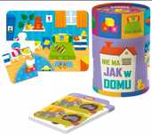 DODO Puzzle dwustronne 2 latka Nie ma jak w domu 4 x 6 el